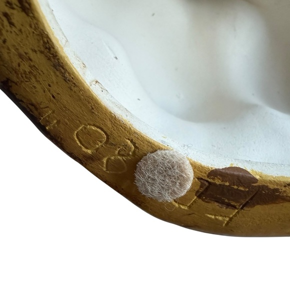 1980 Hand Painted SCARECROW WITH PUMPKINS Ceramic Tabletop Decor= 12" tall - Picture 13 of 16